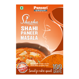 SHASHA SHAHI PANEER MASALA 100g